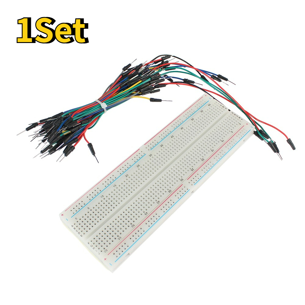 Breadboard Jumper Wire - 830 Poin MB102 Kit Prototipe Breadboard