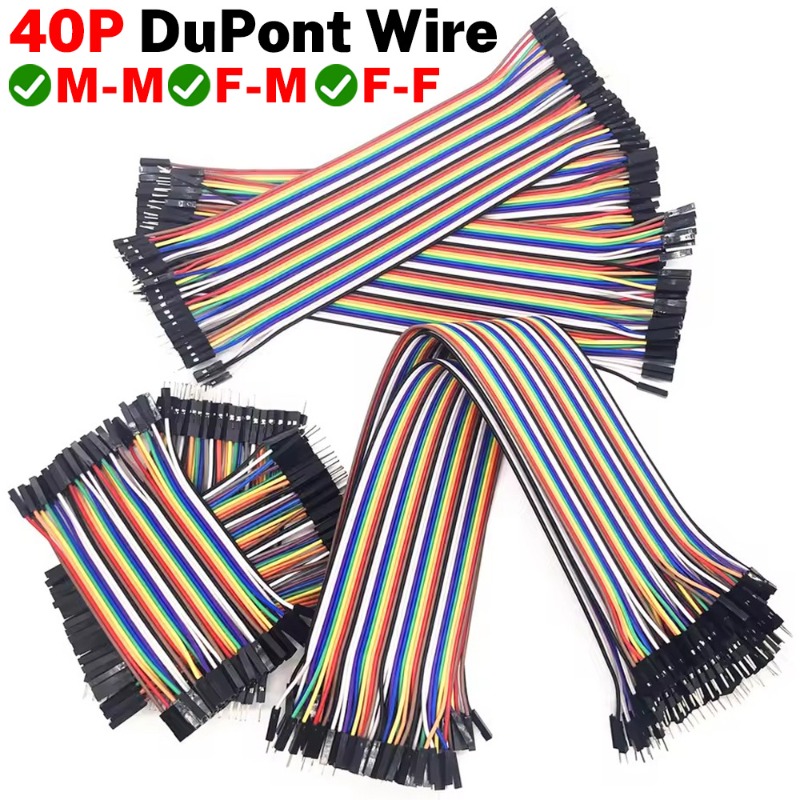 Breadboard Jumper Wire - Kit Kabel Jumper Pita Dupont 40Pin