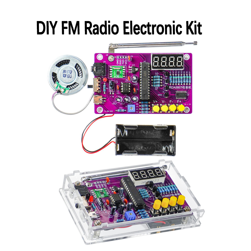 Diy Electronics Project Kit - Kit Elektronik Radio FM DIY 87-108MHz