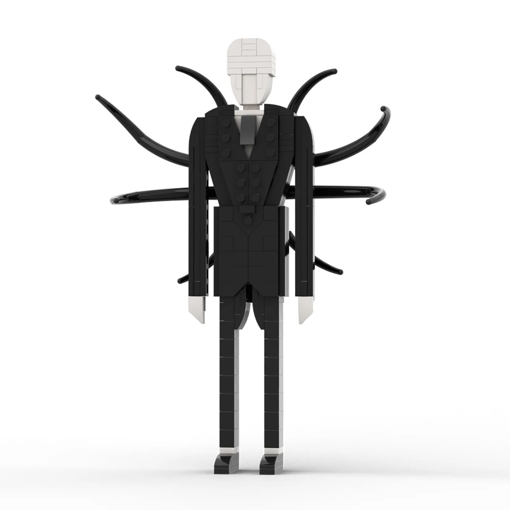 Diy Electronics Ideas - MOC Karakter Legendaris Black Slenderman Model