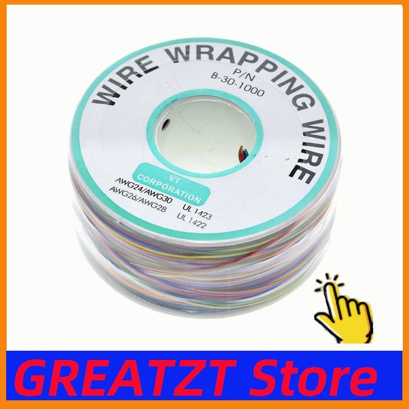Breadboard Jumper Wire - Kabel Pembungkus TZT 8 30AWG Kabel