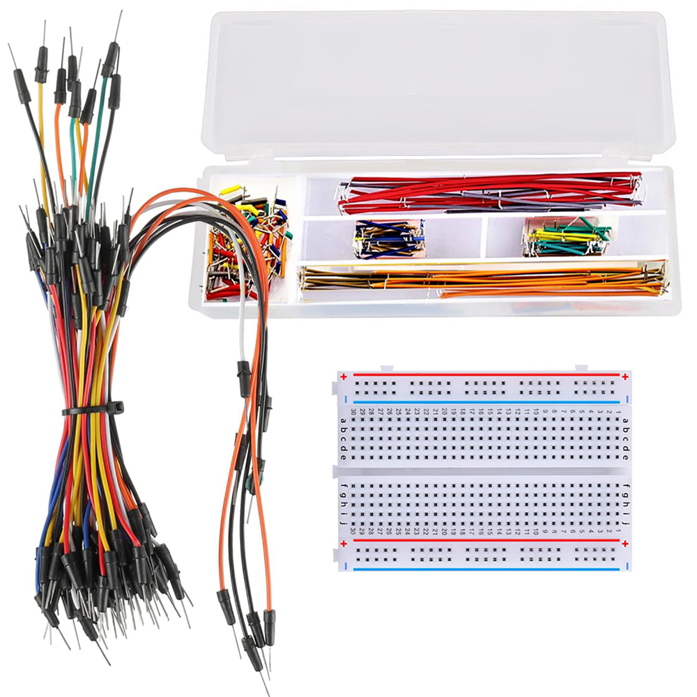 Breadboard Jumper Wire - Kawat Jumper papan roti, Kit kawat
