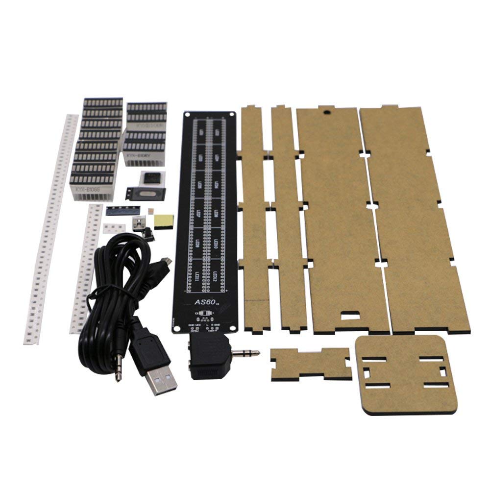 AS60 LED Tingkat Volume Displa - Diy Electronics Project Kit ulasan dan harga