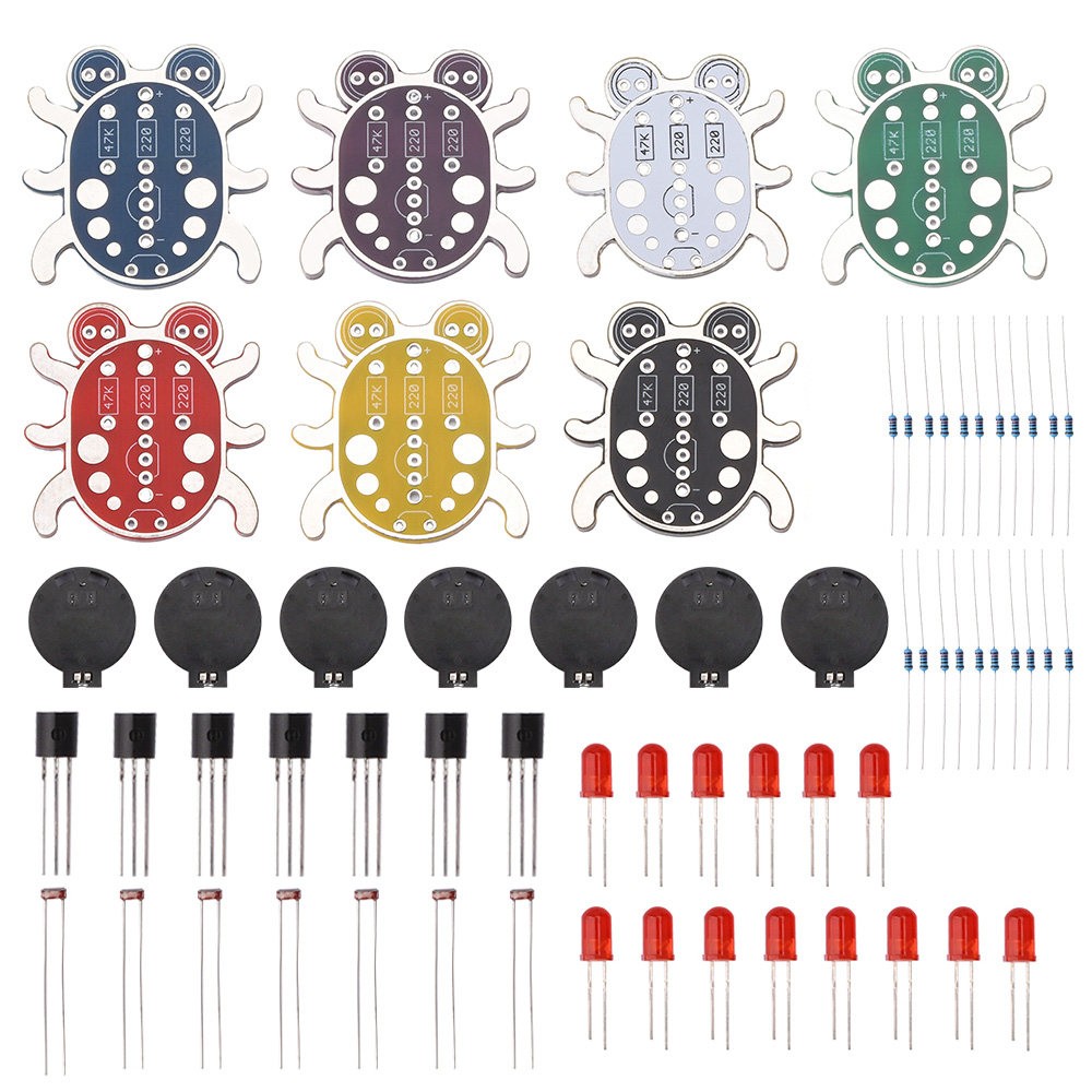 Kit Solder Elektronik LED DIY, - Diy Electronic Modules ulasan dan harga