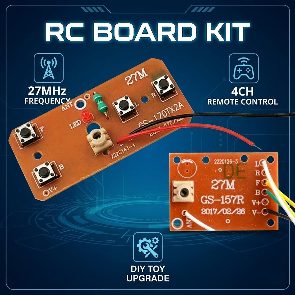 Kit Remote Control 27MHz 4CH M - Diy Electronic Modules ulasan dan harga