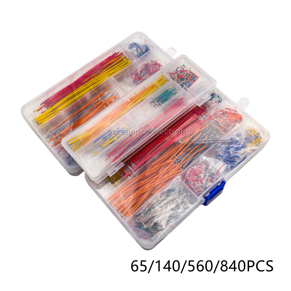 65/140/560/840 Buah/Kotak Kabe - Breadboard Jumper Wire ulasan dan harga