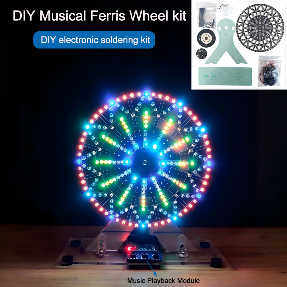 Kit elektronik DIY Roda Ferris - Diy Electronics Hobby ulasan dan harga