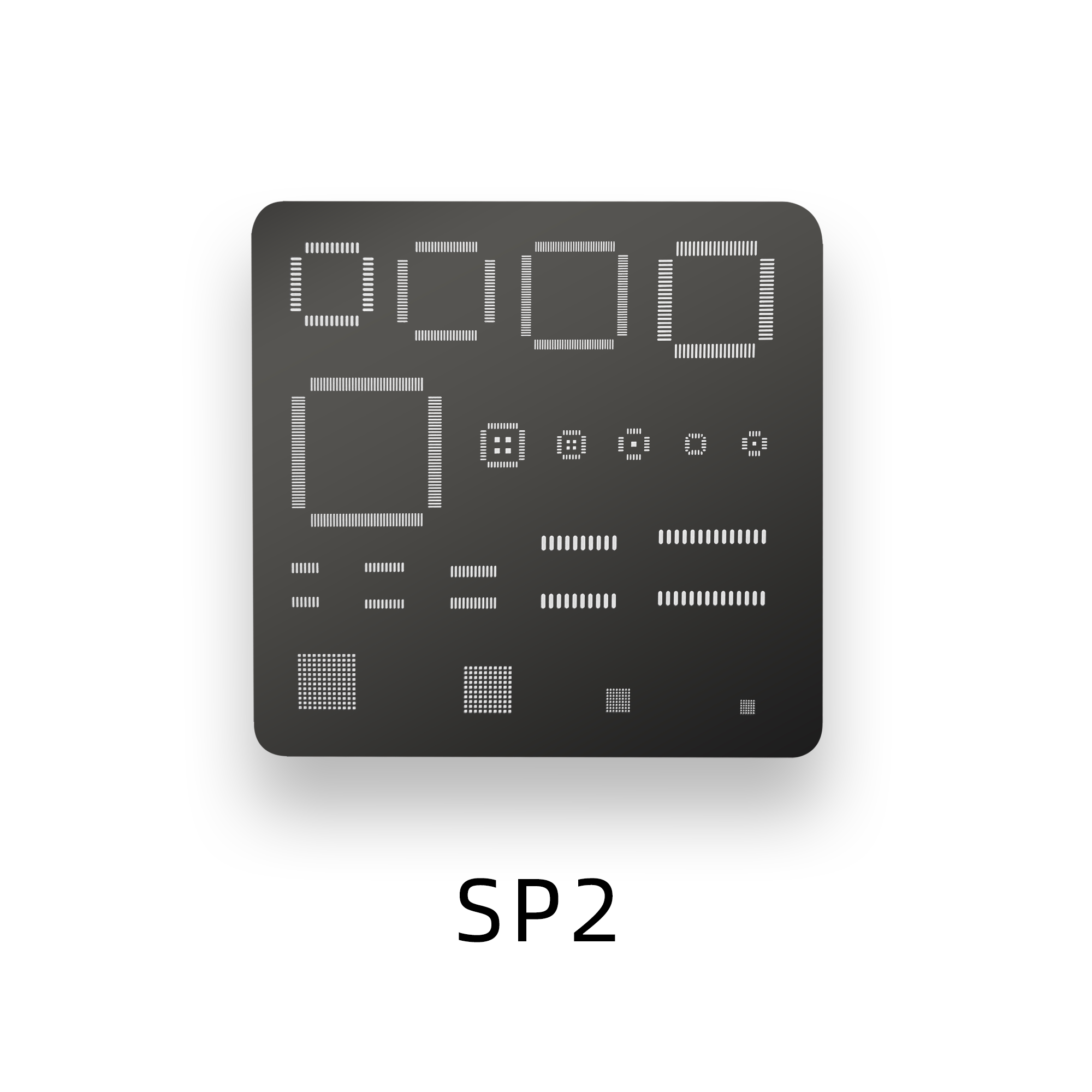 Stensil IC Universal QFP QFN S - Diy Electronics Hobby ulasan dan harga