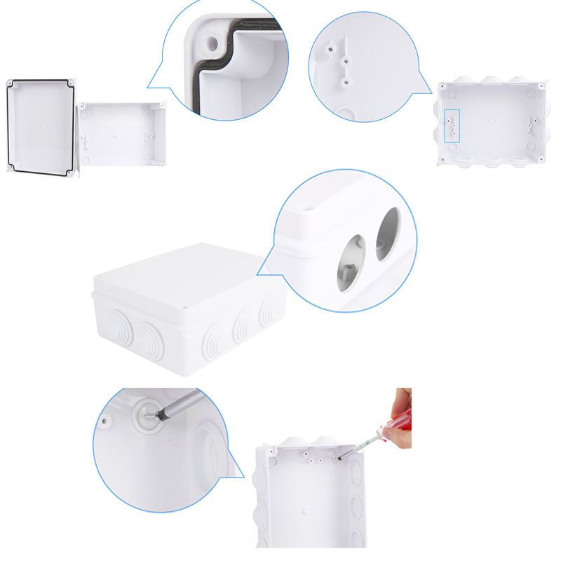 RA RT Grosir Plastik ABS IP65  - Diy Electronics Housing ulasan dan harga