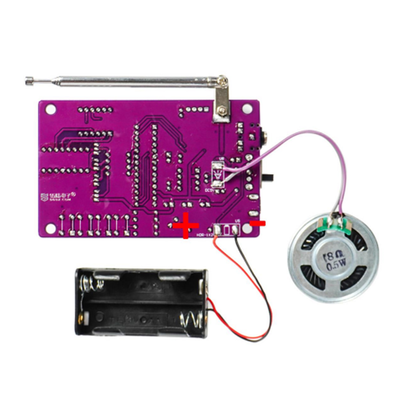 Kit Elektronik Radio FM DIY 87 - Diy Electronics Project Kit ulasan dan harga