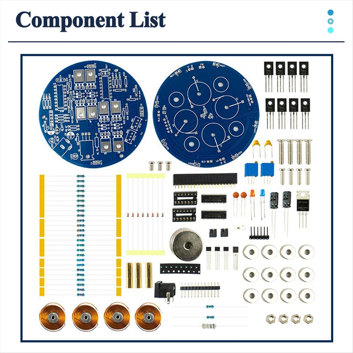 Kit Eksperimen Levitasi Magnet - Diy Electronics Project Kit ulasan dan harga