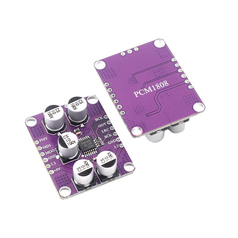Modul ADC Stereo PCM1808 24Bit - Diy Electronic Modules ulasan dan harga