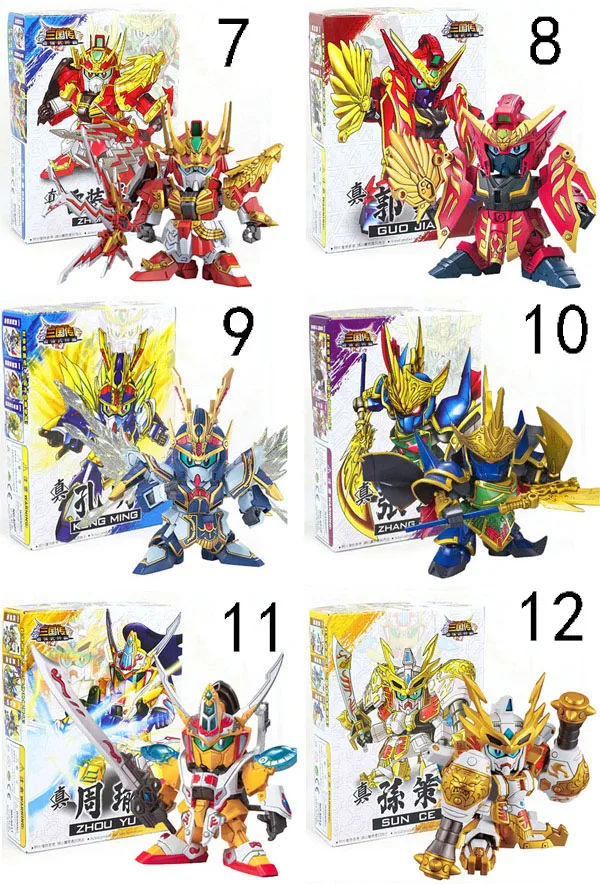 Tokoh Aksi Anime Tiga Kerajaan - Diy Robot Electronics Kit ulasan dan harga