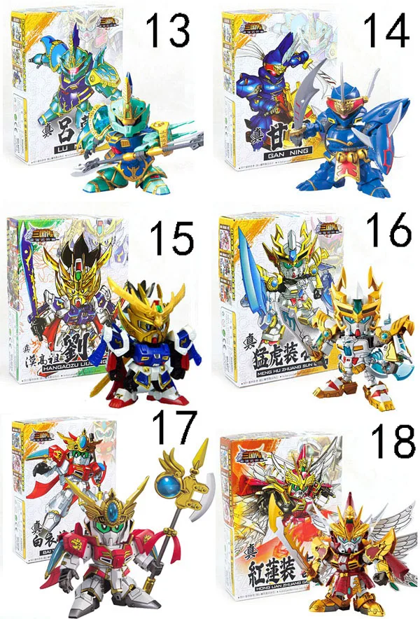 Tokoh Aksi Anime Tiga Kerajaan - Diy Robot Electronics Kit ulasan dan harga