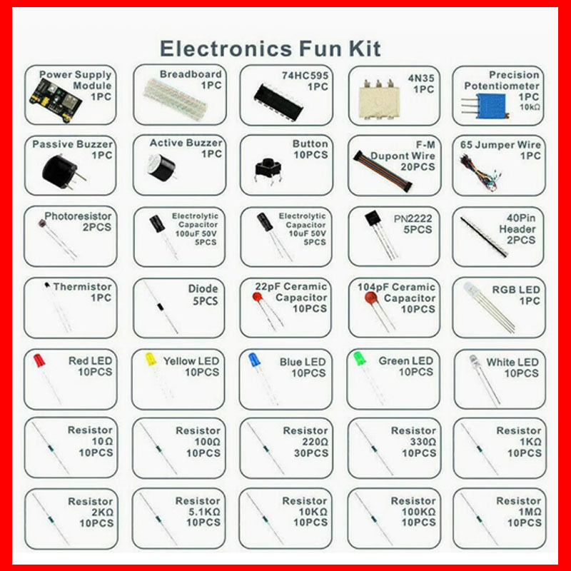 Breadboard 830 Titik Kit Kompo - Breadboard Jumper Wire ulasan dan harga