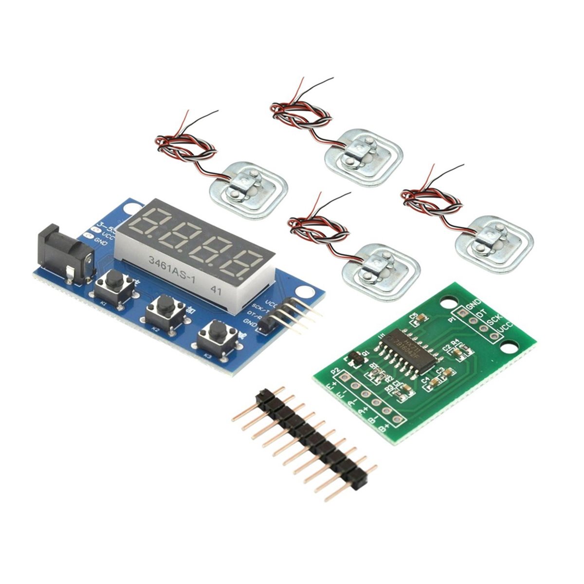 Modul Sensor Tekanan Berat AD  - Diy Electronics Load Cell ulasan dan harga