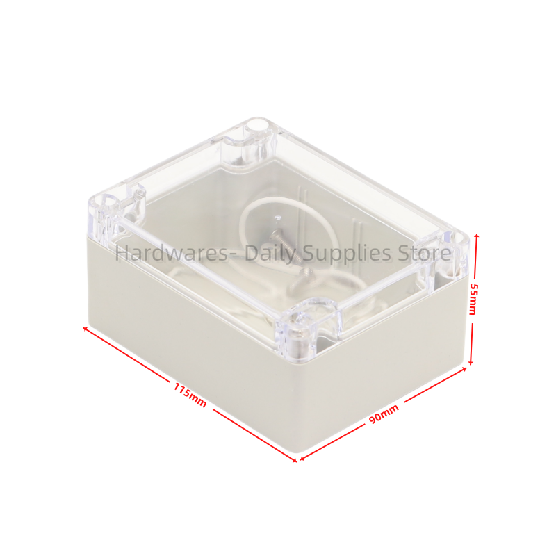 1 buah sarung plastik bening a - Diy Electronics Housing ulasan dan harga