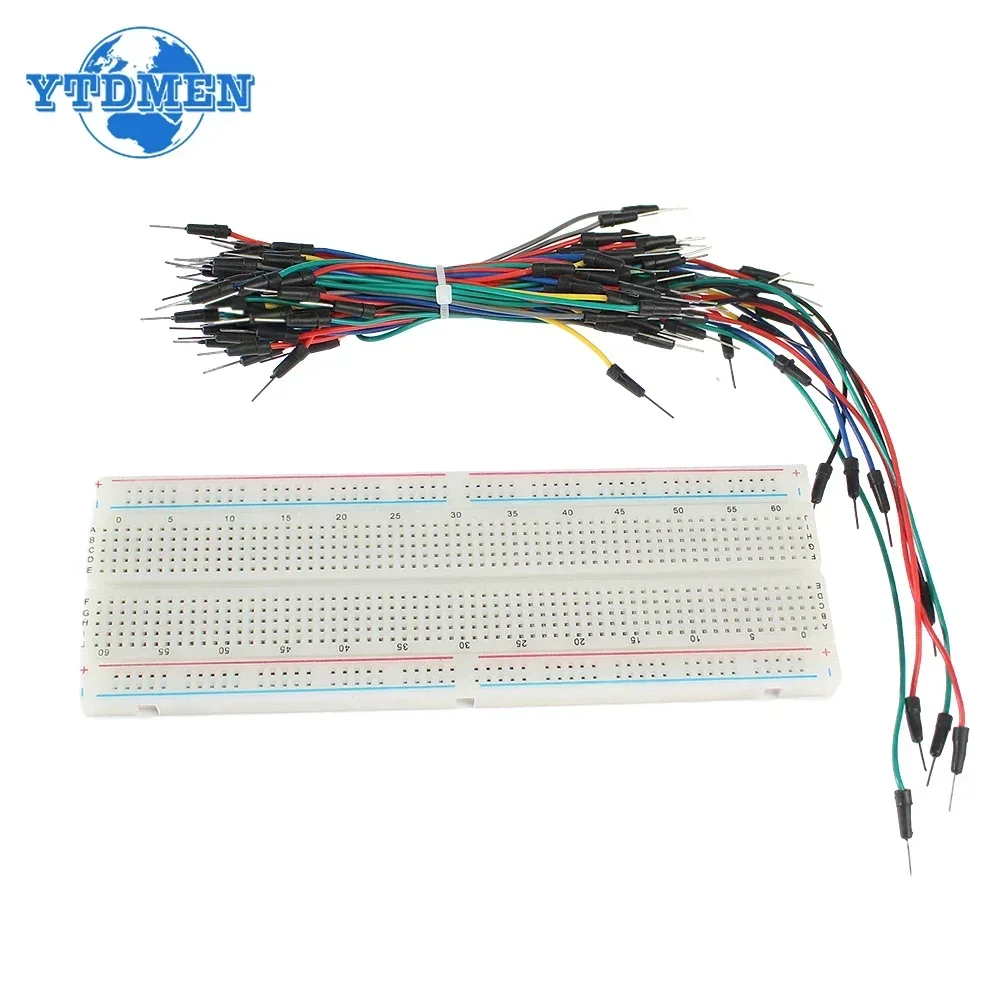 MB-102 Breadboard 400 830 poin - Breadboard Jumper Wire ulasan dan harga