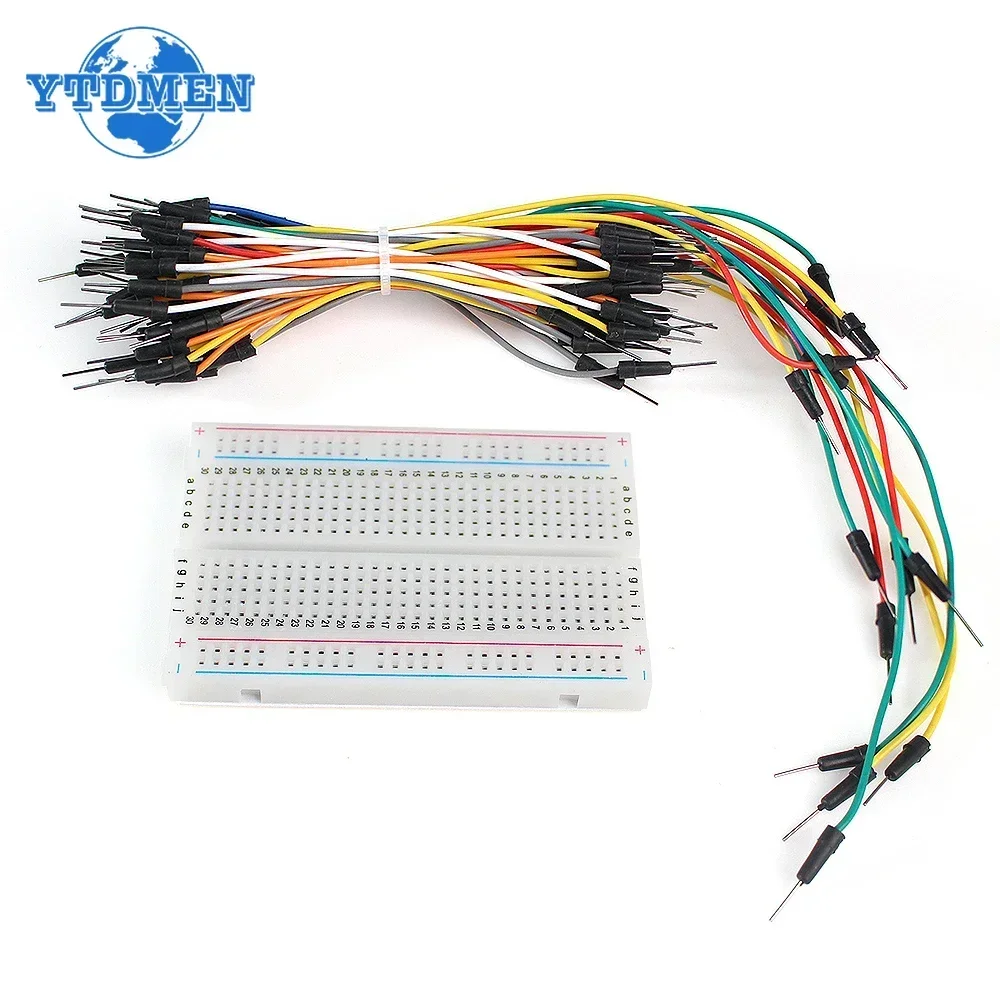 MB-102 Breadboard 400 830 poin - Breadboard Jumper Wire ulasan dan harga