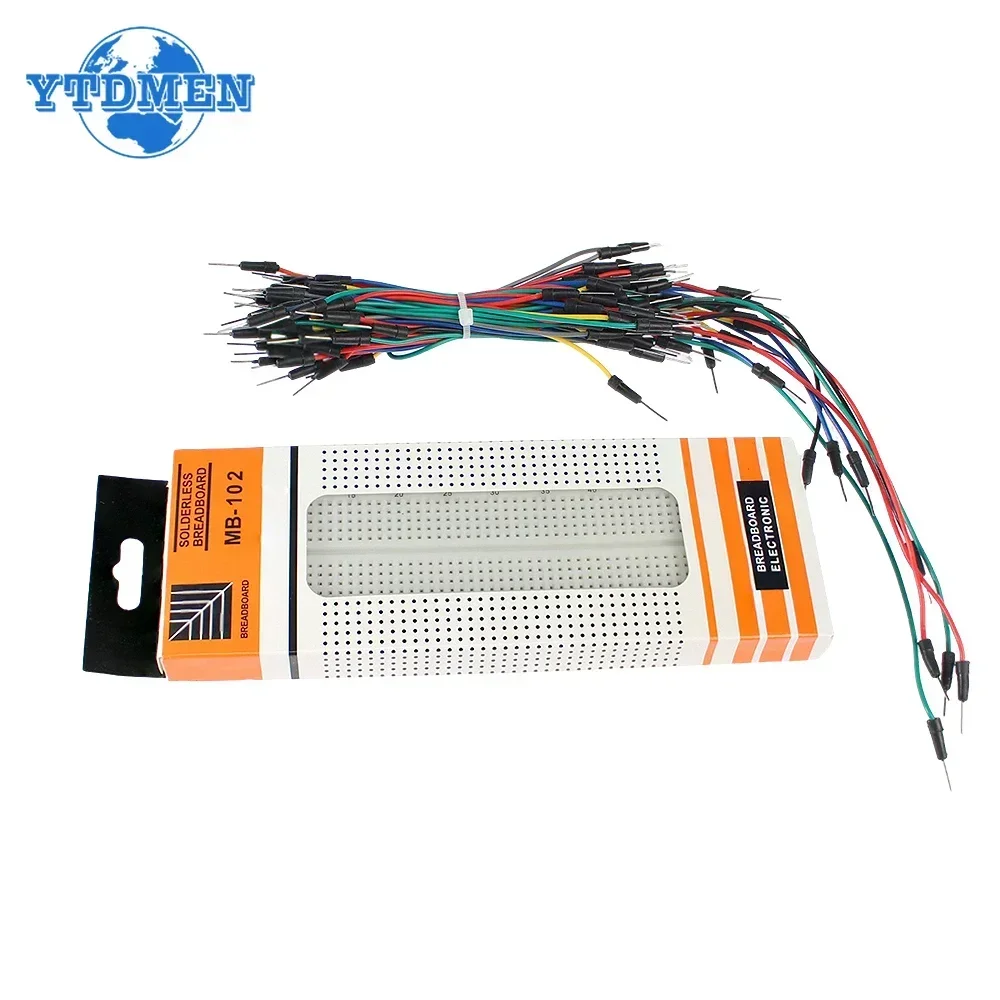 MB-102 Breadboard 400 830 poin - Breadboard Jumper Wire ulasan dan harga