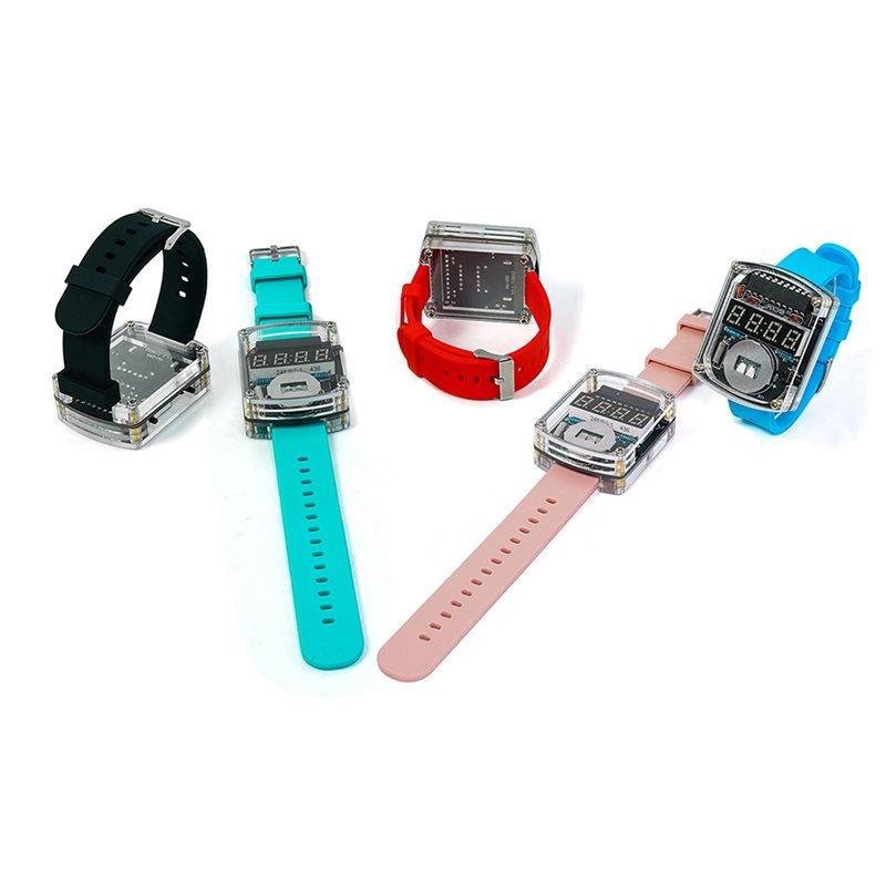 2X Kit Elektronik Jam Tangan L - Diy Electronics Project Kit ulasan dan harga