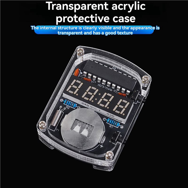 2X Kit Elektronik Jam Tangan L - Diy Electronics Project Kit ulasan dan harga