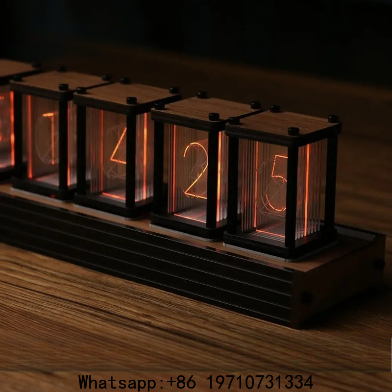 Jam Nixie Tube DIY Jam Meja LE - Diy Electronics Ideas ulasan dan harga