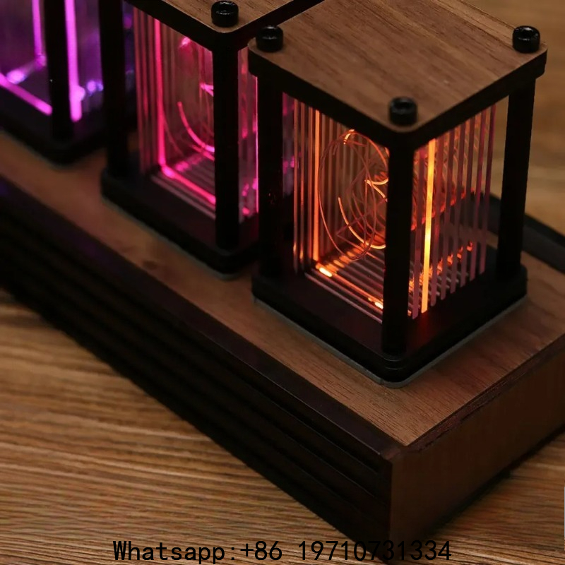 Jam Nixie Tube DIY Jam Meja LE - Diy Electronics Ideas ulasan dan harga