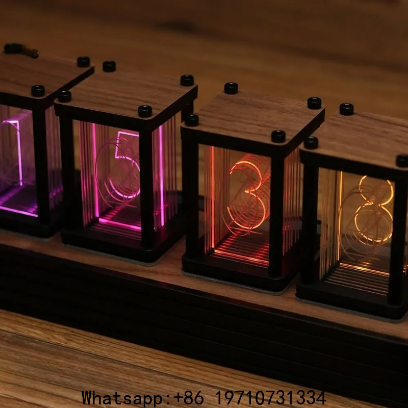 Jam Nixie Tube DIY Jam Meja LE - Diy Electronics Ideas ulasan dan harga