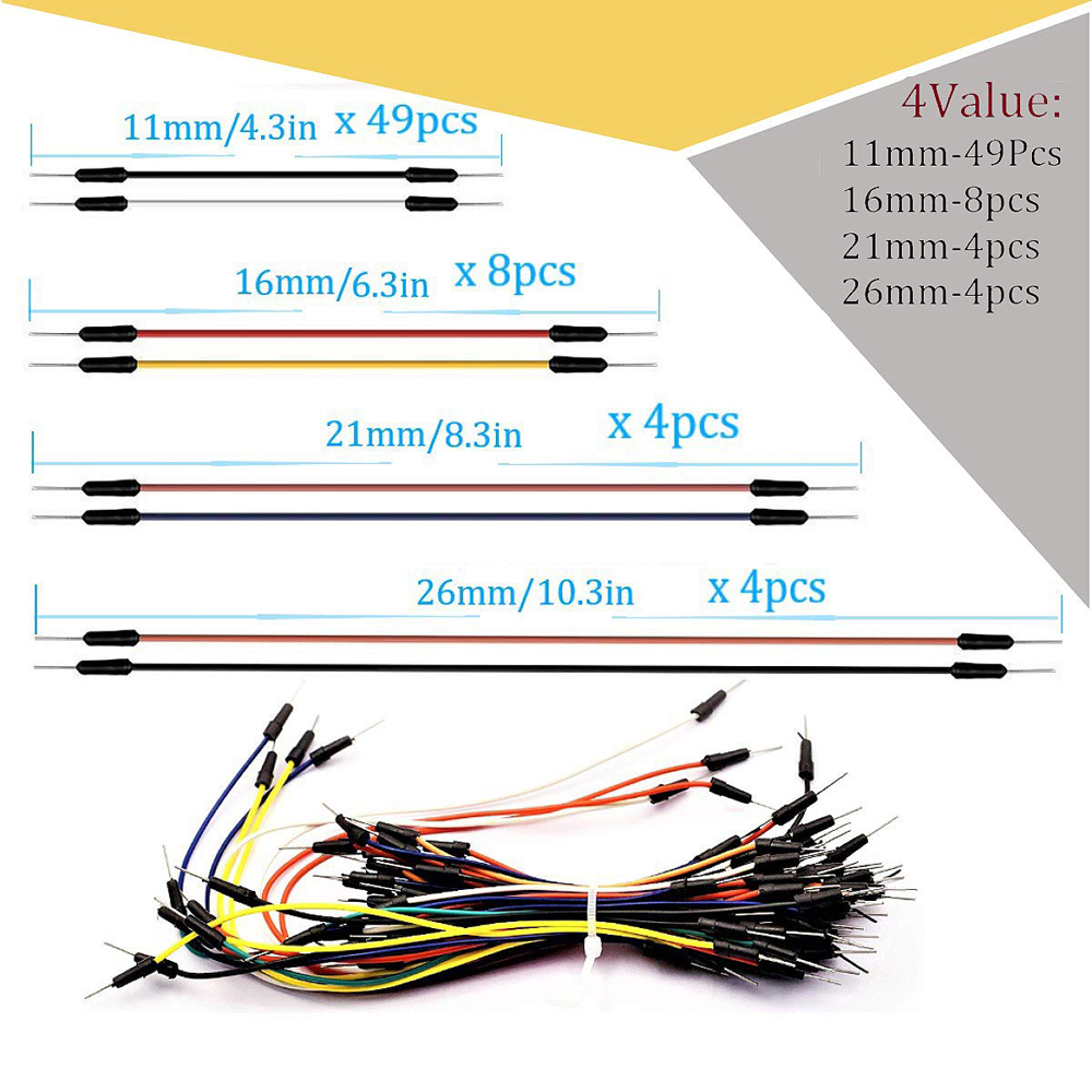 Kawat Jumper papan roti, Kit k - Breadboard Jumper Wire ulasan dan harga