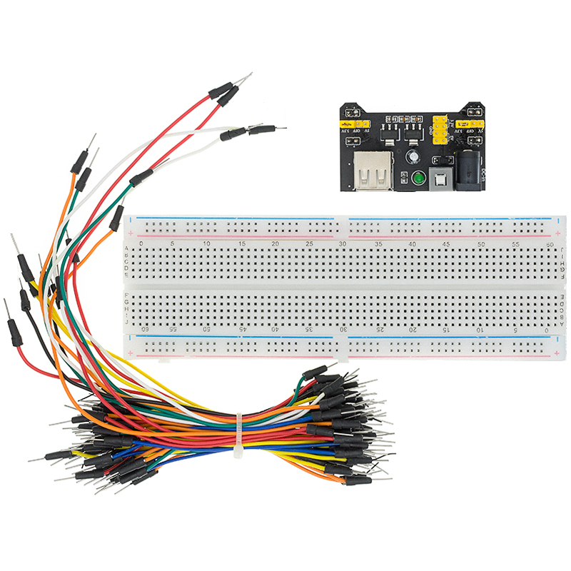 Papan roti 3.3V/5V MB102 + MB- - Breadboard Jumper Wire ulasan dan harga